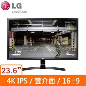 LG 24型 24UD58 - B (4K)(寬)螢幕顯示器
