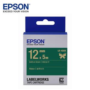EPSON LK-4GKK C53S654447緞帶系列標籤帶