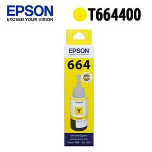 EPSON C13T664400 黃色墨水匣(for L100/200)