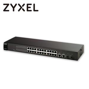 ZyXEL GS1900 - 24 24 - port 智慧型網管交換器 具備GbE Uplink(商用