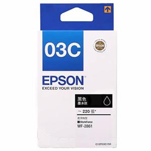 EPSON  C13T03C150 黑色墨水匣