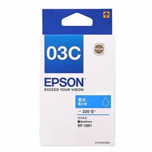 EPSON  C13T03C250 藍色墨水匣