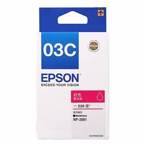 EPSON  C13T03C350 紅色墨水匣