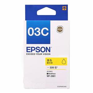 EPSON  C13T03C450 黃色墨水匣