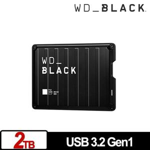 WD 黑標 P10 Game Drive 2TB 2 . 5吋電競行動硬碟