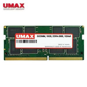 UMAX NB DDR4 2666/16G 筆記型RAM(1024*8)