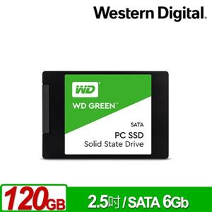 WD 綠標 120GB 2 . 5吋SATA SSD