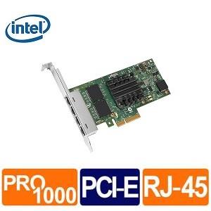 Intel I350 - T4V2 1G 四埠RJ45 伺服器網路卡 (Bulk)