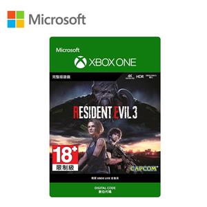 微軟Microsoft 惡靈古堡 3 中文版(下載版)