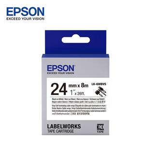 EPSON LK-6WBVS C53S656419 標籤帶(線材24mm )黑字