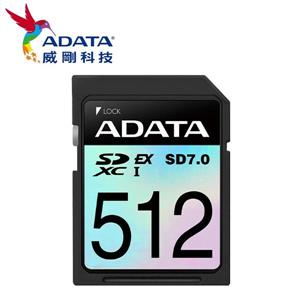 威剛 Premier Extreme SDXC SD 7 . 0 512G Express記憶卡