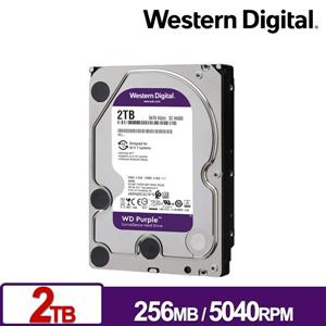 WD22PURZ 紫標 2TB 3 . 5吋監控系統硬碟