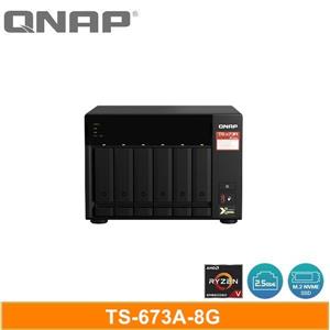 QNAP TS - 673A - 8G 網路儲存伺服器