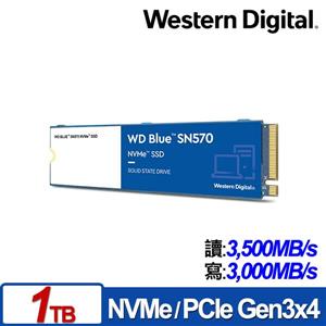 WD 藍標 SN570 1TB NVMe M . 2 PCIe SSD