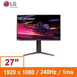 LG 27型 27GP750 - B 電競(16 : 9寬)IPS螢幕顯示器