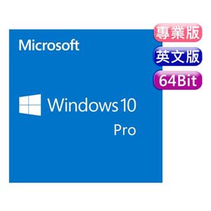 微軟Win Pro 10 64Bit 英文隨機版