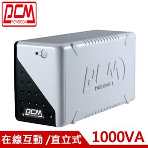 科風PCM WAR-1000AP(110V) 1000VA/500W 在線互動式/直立式 UPS不斷電系統