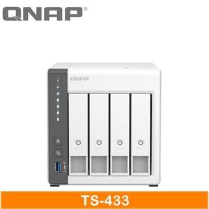 QNAP TS-433-4G 網路儲存伺服器