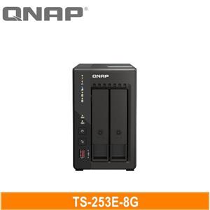 QNAP TS-253E-8G 網路儲存伺服器