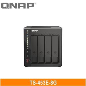 QNAP TS-453E-8G 網路儲存伺服器