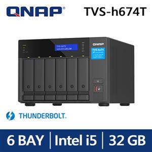 QNAP TVS-h674T-i5-32G 網路儲存伺服器