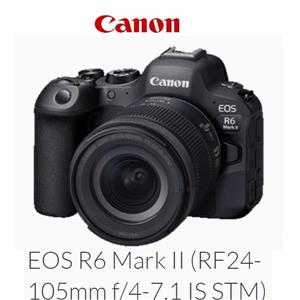 佳能CANON R6 MKII(OT) RF24-105 IS STM單鏡組無反光鏡相機