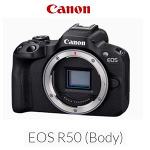 佳能CANON EOS R50(黑)BODY單機身無反光鏡相機