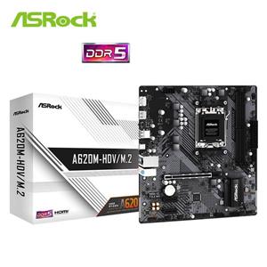 華擎 ASRock A620M-HDV/M.2  AMD AM5 M-ATX  主機板