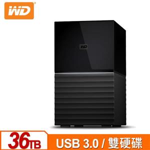 WD My Book Duo 36TB(18TBx2) 3.5吋雙硬碟儲存