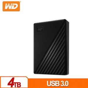 WD My Passport 4TB(黑) 2.5吋行動硬碟(2019)