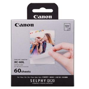 佳能CANON XC-60L彩色墨盒相片貼紙組