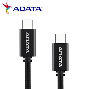 威剛Type-C TO Type-C  100W PD 1M快充傳輸線(黑色)