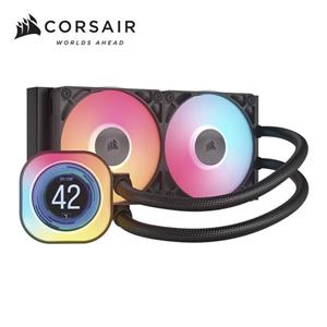 海盜船CORSAIR iCUE LINK TITAN LCD 240 RGB CPU水冷散熱器【黑】