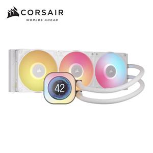 海盜船CORSAIR iCUE LINK TITAN LCD 360 RGB CPU水冷散熱器【白】