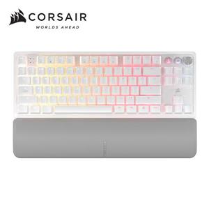 海盜船Corsair K70 PRO 80% RGB 機械鍵盤【MGX磁軸｜白・英文】