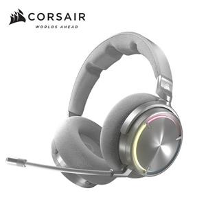海盜船Corsair VIRTUOSO MAX WIRELESS 鑑賞家 無線電競耳機麥克風【銀】