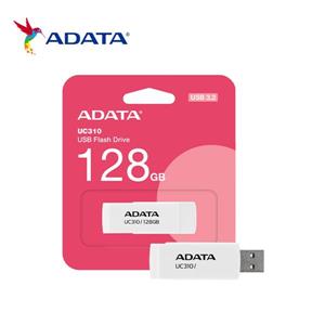 威剛 UC310  128GB USB3.2旋轉隨身碟(白)