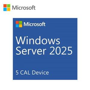 微軟Microsoft Windows Server 2025  5 Device CAL 英文隨機版