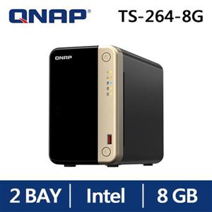 QNAP TS-264-8G 網路儲存伺服器
