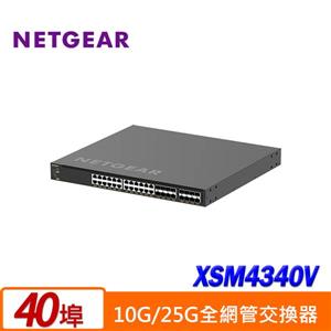 Netgear M4350-24X8F8V(XSM4340V) 10G/25G/全網管交換器