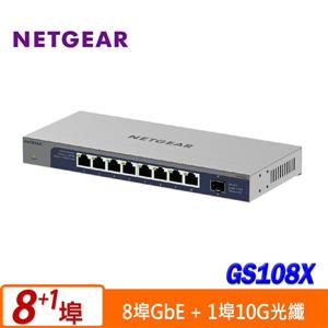 Netgear GS108X  無網管交換器