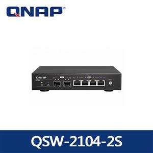 QNAP QSW-2104-2S 6埠 Multi-Gig 五速無網管型交換器