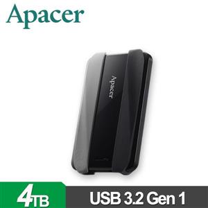 宇瞻 Apacer AC533 4TB(典雅黑) 2.5吋防護型行動硬碟
