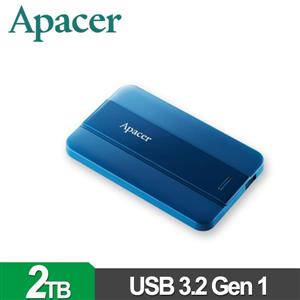 宇瞻 Apacer AC237 2TB (活力藍) 2.5吋行動硬碟