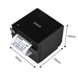 EPSON TM-M10(USB+LAN)黑色 熱感式電子發票證明聯暨收據印表機