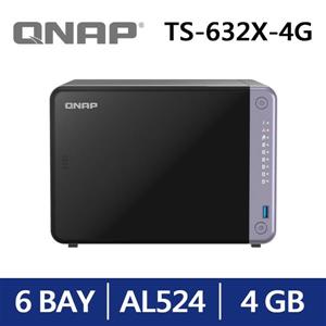 QNAP TS-632X-4G 網路儲存伺服器