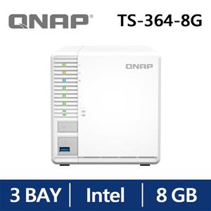 QNAP TS-364-8G 網路儲存伺服器