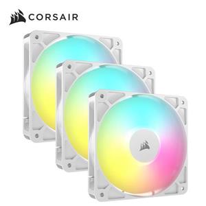 海盜船Corsair RS120 ARGB PWM機殼風扇【白｜三顆裝】