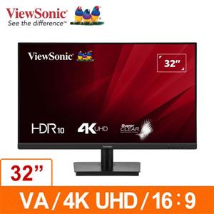 優派ViewSonic VA3208-4K-MHD 31.5吋VA 4K液晶顯示器