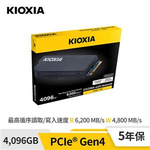KIOXIA EXCERIA with Heatsink 4096GB SSD
